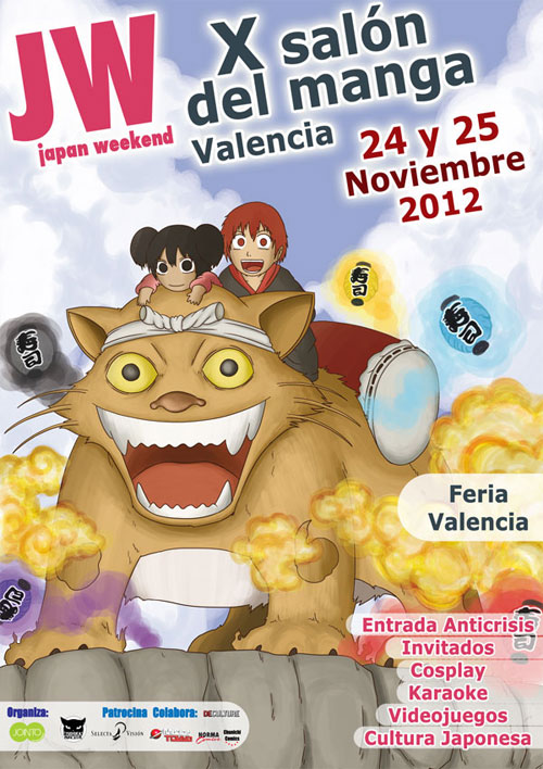 Jesulink en el X salón del manga de Valencia