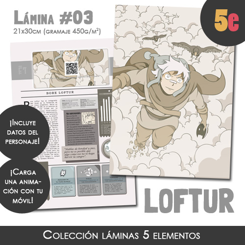 Láminas 5 elementos