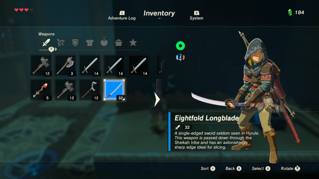 Zelda Breath of the wild