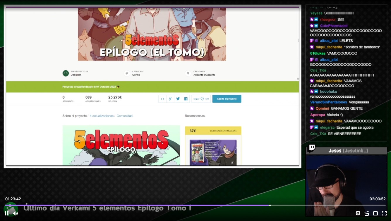 Jesulink - 5 elementos epílogo 3 tomos