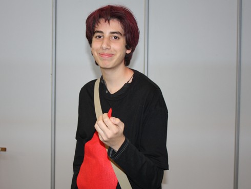 Jesulink en el X salón del manga de Valencia