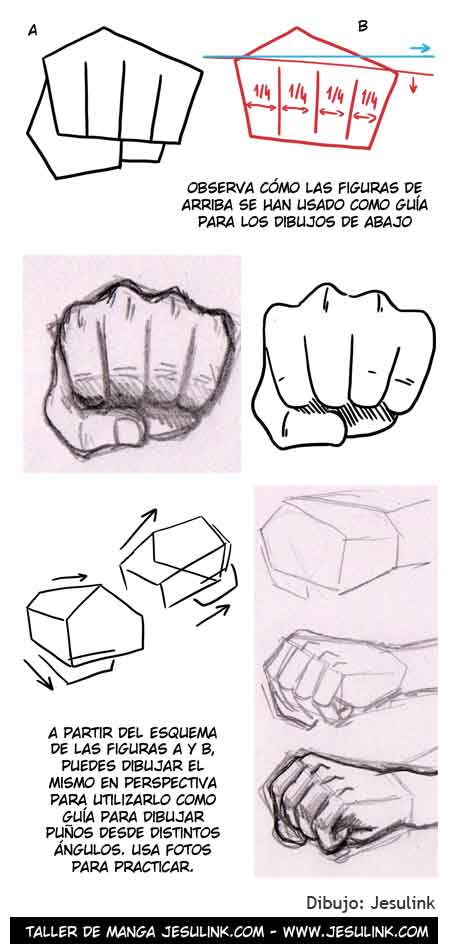 Cómo dibujar manos - Jesulink.com