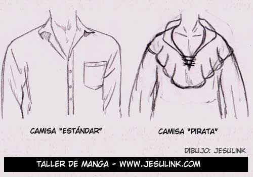 Cómo dibujar ropa y pliegues - Jesulink.com